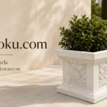Afyonkarahisar Beton saksı
