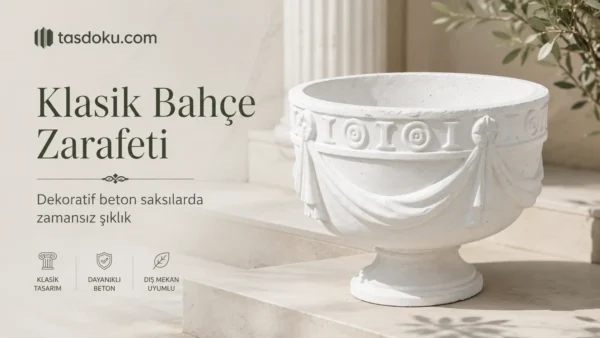 Afyonkarahisar Beton saksı