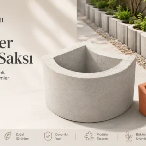 Çiçeklik Şev Taşı
