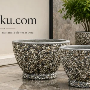 Denizli Beton Saksı - Görsel 1